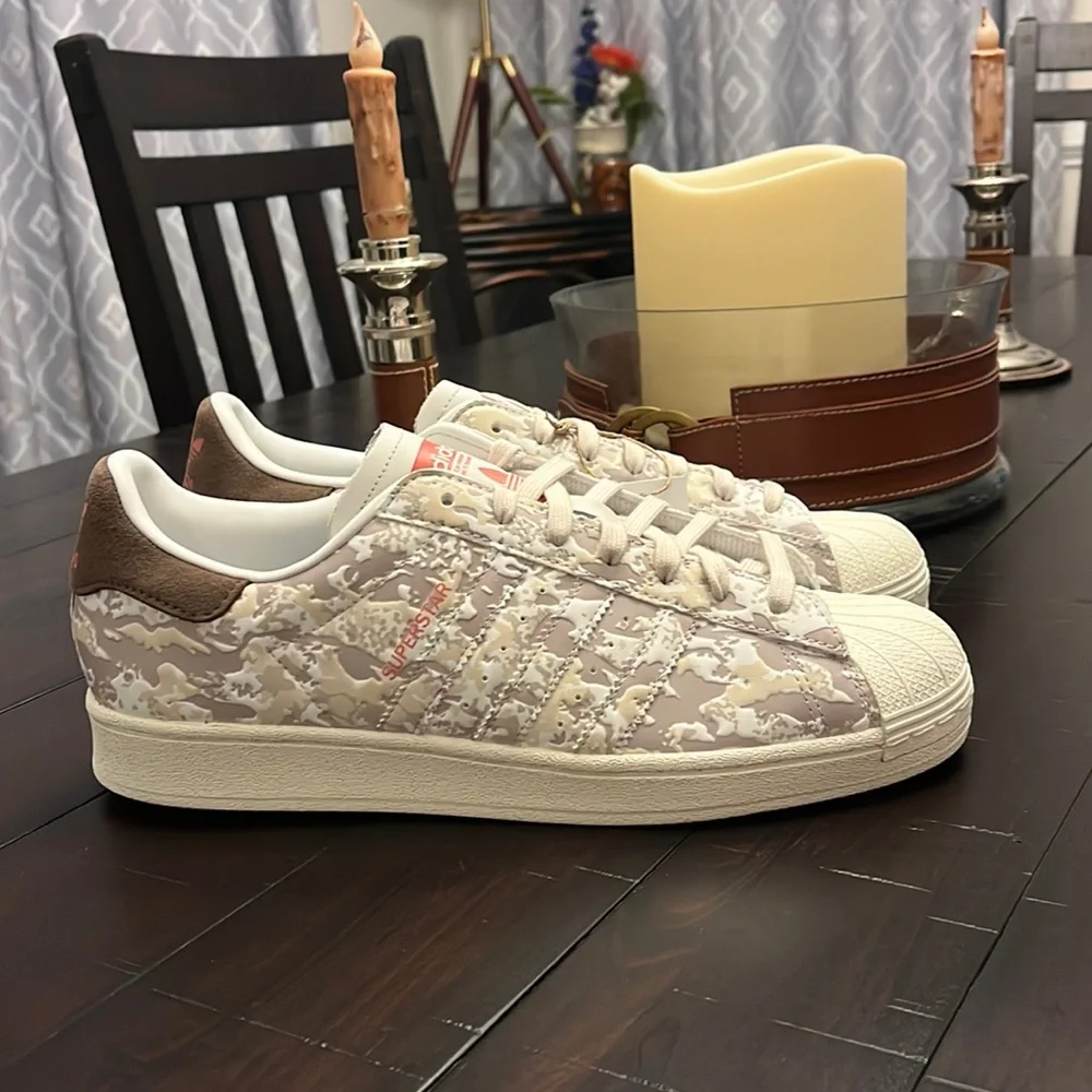 Adidas Superstar IG3082 Shoes Sneakers new Camo Camouflage Mens Size 10